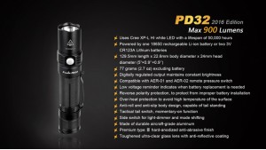 Fenix PD32 - Editie 2016